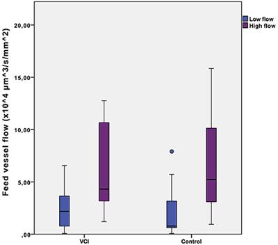 Uncoupling of Microvascular Blood Flow and Capillary Density in Vascular Cognitive Impairment